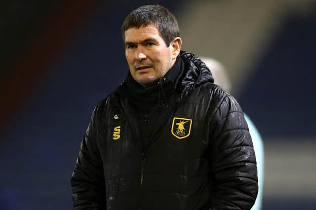 Nigel Clough, manager of Mansfield Town.