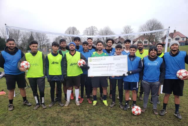 The Mansfield Building Society’s Community Support Scheme has donated £500 to Mansfield and Ashfield Bangladeshi Association’s new youth football initiative.