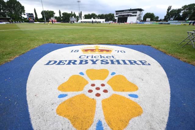 Derbyshire are up against after a bad opening day against Essex. (Photo by Tony Marshall/Getty Images)