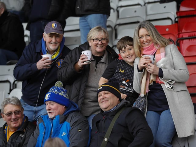 Mansfield Town progressed in the FA Cup thanks to Stephen McLaughlin's second half goal