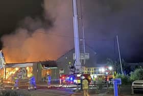 An investigation has begun into the cause the fire at supermarket