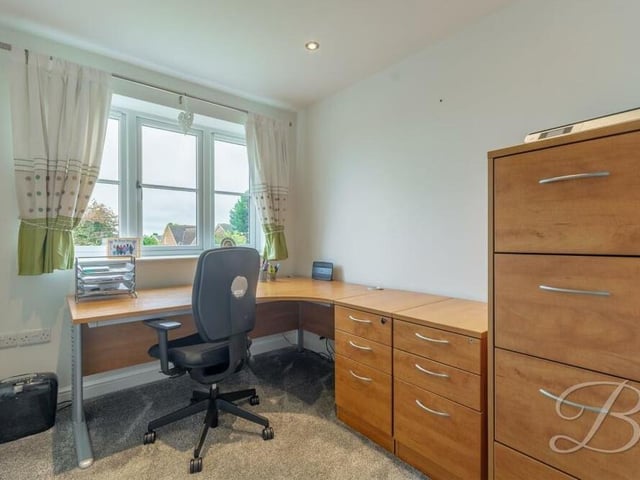 This bedroom has been converted into an office. Very useful if you find yourself working from home.
