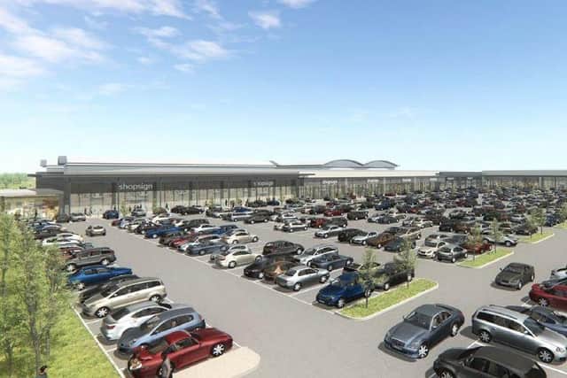An artist's impression of the Park 38 development at South Normanton. Image: Corstorphine and Wright architects.