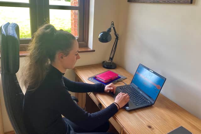 Working from home has made Megan Yorke feel brave after taking more ownership of her role