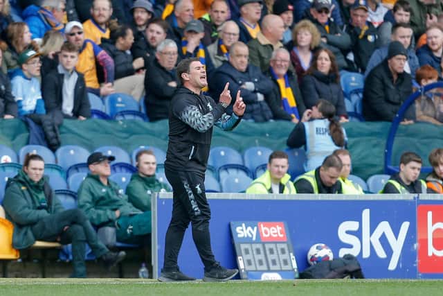 Mansfield Town manager Nigel Clough