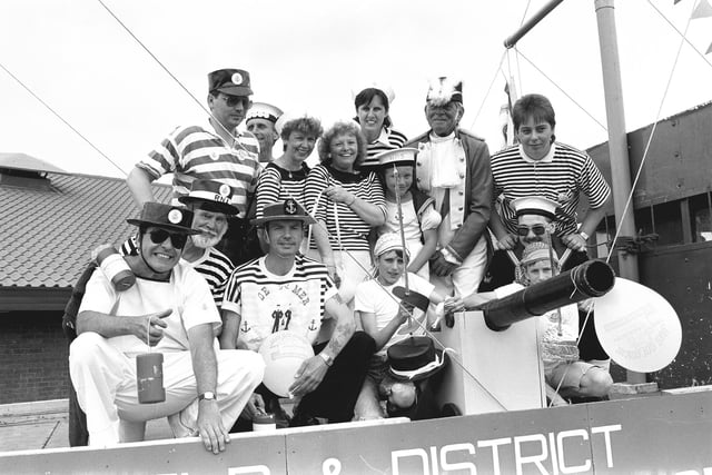 Another from 1972 - can you recognise anyone on this float?