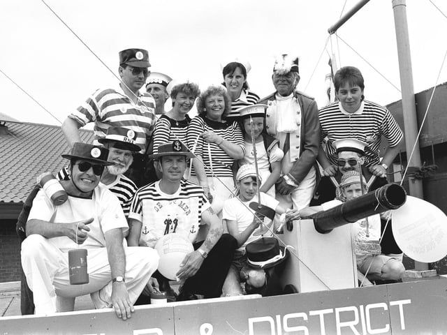 Another from 1972 - can you recognise anyone on this float?