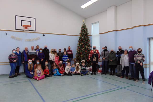 Around 60 members and friends attended the event
