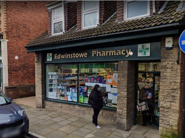 Edwinstowe Pharmacy in High Street, Edwinstowe, will be closed.