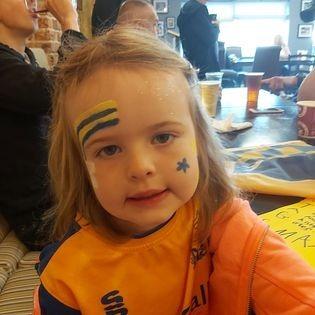 This youngster is kitted out and ready to go.