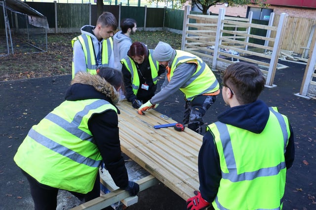 Students learnt new skills, using tools they'd never used before