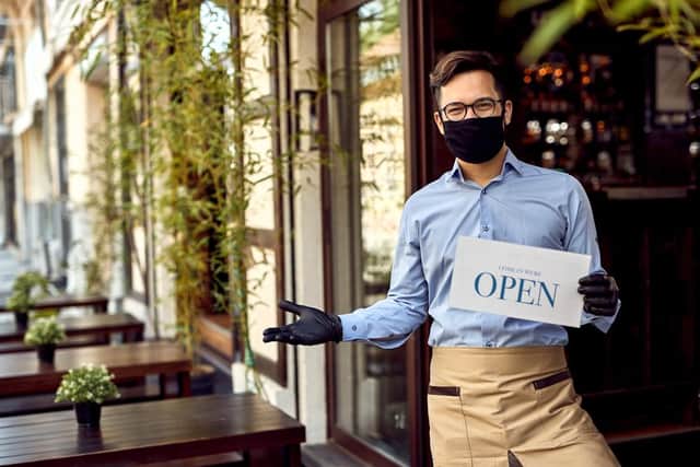 Restaurants are back open after severe disruption during the pandemic