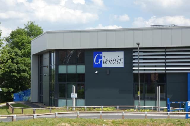 One of Glenair UK's current buildings at the Oakham Business Park in Mansfield. (PHOTO BY: Glenair UK)