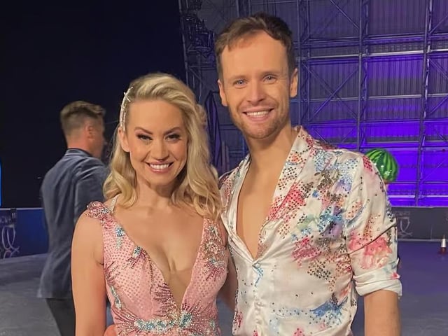 Kirkby's Mark Hanretty has become a regular as one of the professional skaters on ITV's Dancing on Ice. He lives in the Kirkby area with his wife Kathy, a fellow skating coach, and their two young children, Lukasz and Liola.