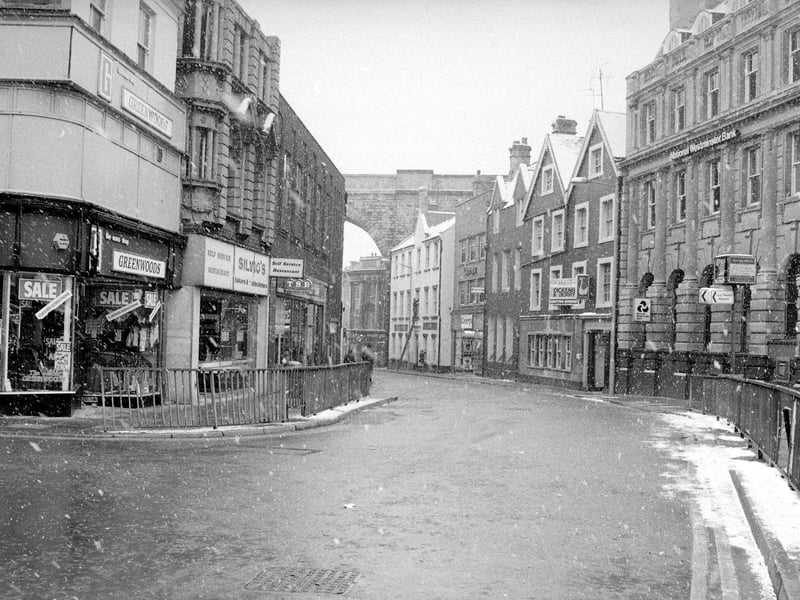 Mansfield Church Street, 1986.