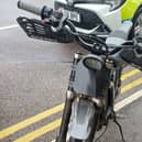 Officers from Mansfield South Neighbourhood Team seized an illegal Surron electric bike