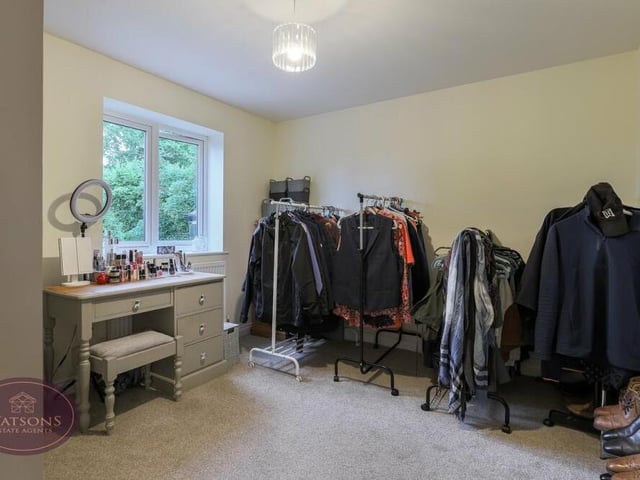 The fourth bedroom is compact but is a flexible space that could be put to multiple other uses, including storage, if required.