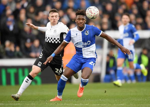 Rollin Menayese has joined former Bristol Rovers boss Graham Coughlan at Mansfield Town. (Photo by Alex Davidson/Getty Images)