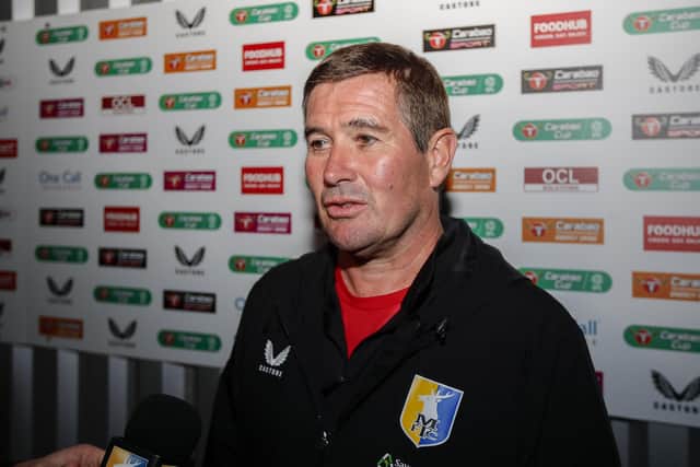 Mansfield Town manager Nigel Clough
Photo credit : Chris & Jeanette Holloway / The Bigger Picture.media