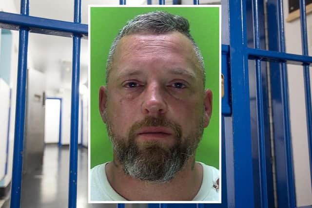 Darren Rowland was jailed for attacking a woman in Sutton. Photo: Nottinghamshire Police