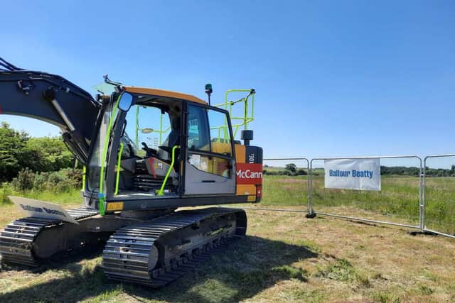 Work under way on the Lindhurst development.