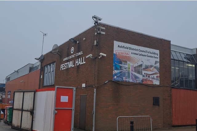 Festival Hall is being demolished.