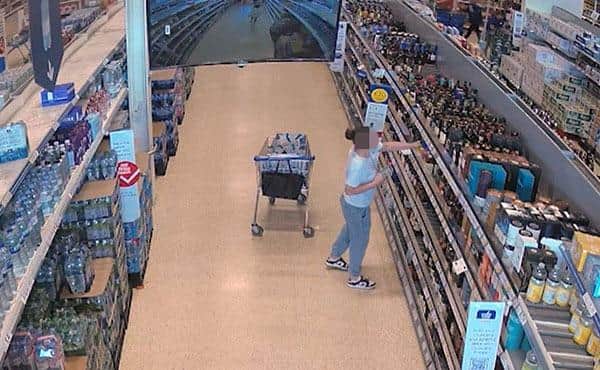 Amanda Cunningham (pictured) and her friend stole from multiple supermarkets including Tesco's Mansfield Jubilee Extra store.