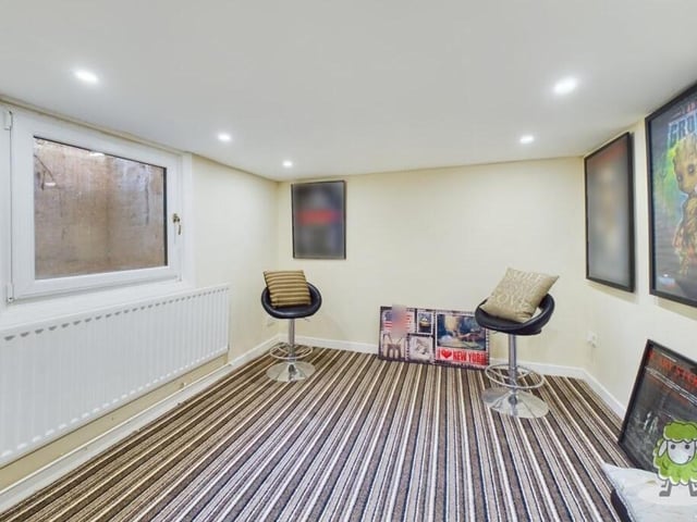 Take your seats please in the cinema room, which is one of the farmhouse's most imaginative assets.