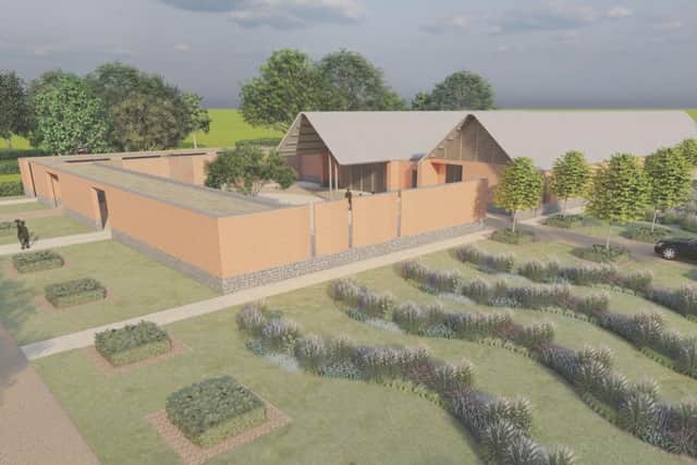 An artist's impression of the proposed development.