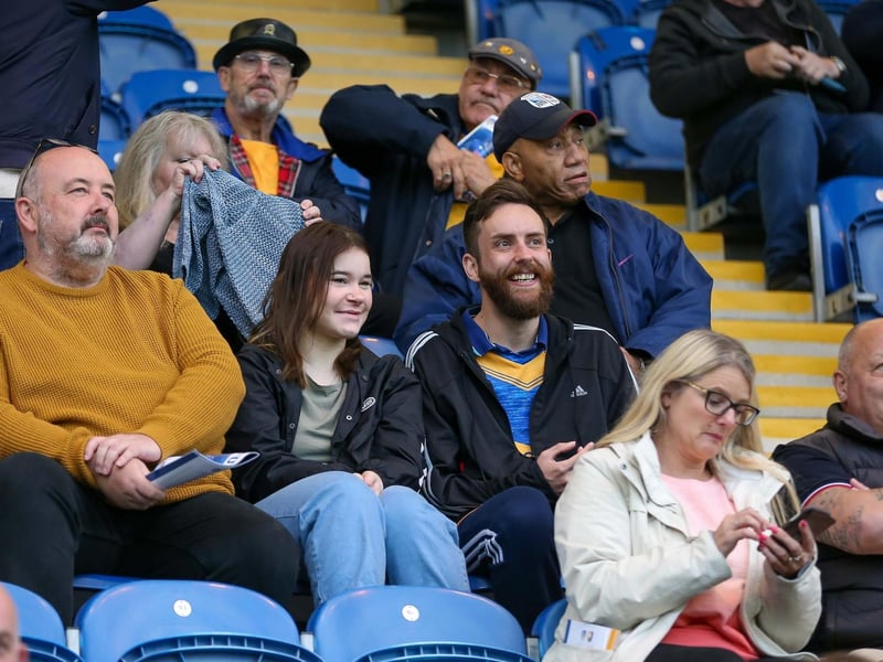 Stags fans at Colchester