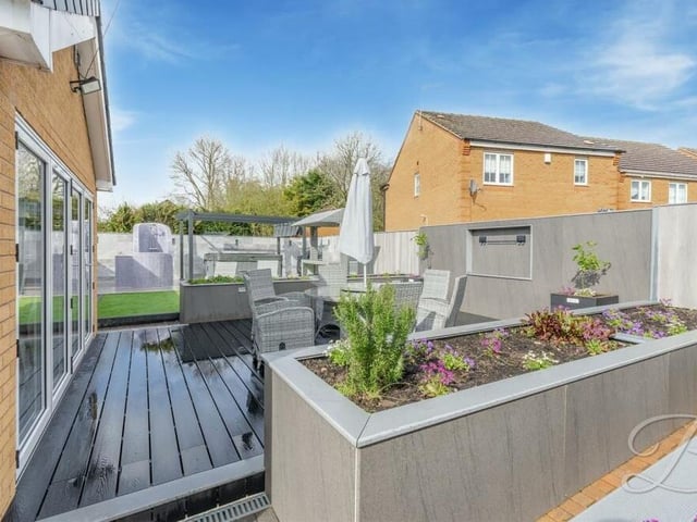 Another look at the delightful garden, which adds so much to the property.