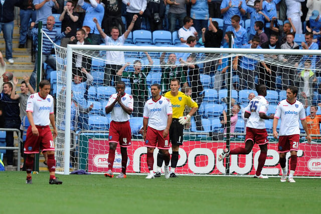 The Blues’ first season back in the second tier didn’t begin well at all with a defeat against the Sky Blues. Freddy Eastwood notched a brace for the hosts and it’d take Steve Cotterill until his eighth game to record a league win - a 6-1 thrashing of Leicester.