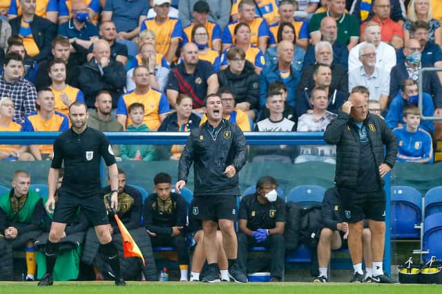 Nigel Clough - back managing in front of fans again