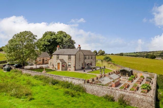 This three bedroom Georgian farmhouse is being marketed by Bagshaws Residential, 01335 368000.