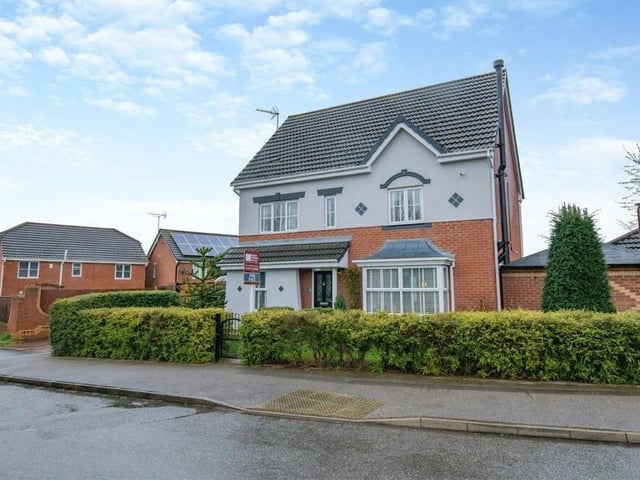 One last glance at the house, which was built in 2003 by Barratt Homes and, thanks to its current owners, it remains as much of a stand-out beauty now as it was then.