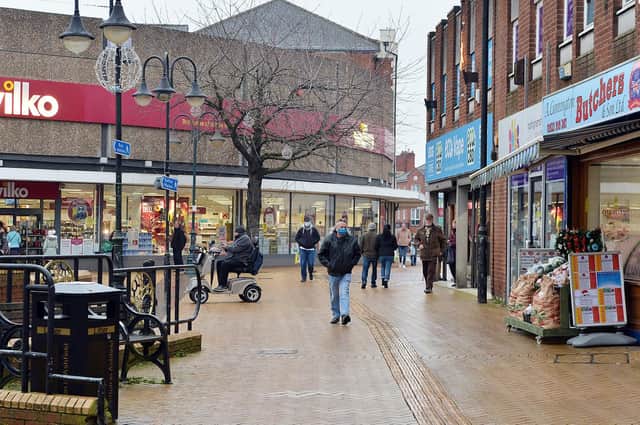Sutton town centre, which is set to benefit from millions of pounds worth of funding.