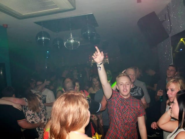 Busting some moves on the dance floor