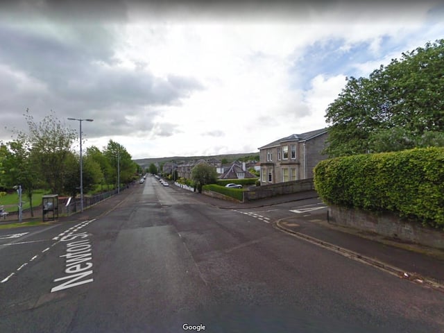 Mobile camera van to cover Newton Street, Greenock