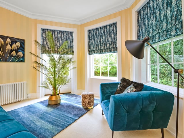 This 8 bed house in Bidbury Lane, Old Bedhampton, is on the market for offers in excess of £1.8m. It is listed by Fine and Country.