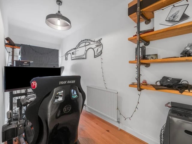 The additional bedrooms can accommodate family, guests, or be transformed into a home office.