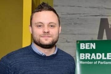 Mansfield MP Ben Bradley.