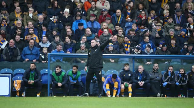 Mansfield Town manager Graham Coughlan knows standards need to improve to achieve promotion. (Photo by Pete Norton/Getty Images)
