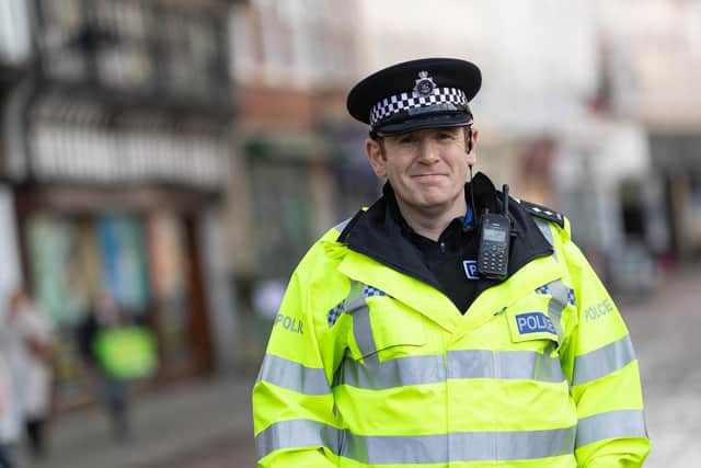 Inspector Matt Ward, District Commander for Newark and Sherwood