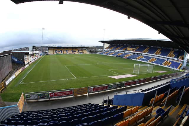 The One Call Stadium - ready to rock once more with much-needed support from the town.
