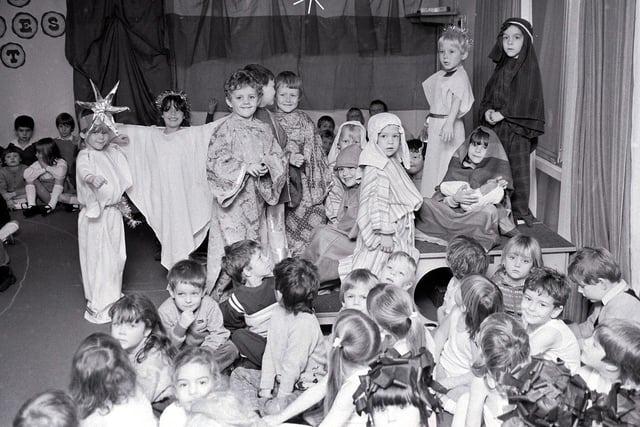 Northfield School's nativity from 1996. Feels like yesterday. Are you featured?