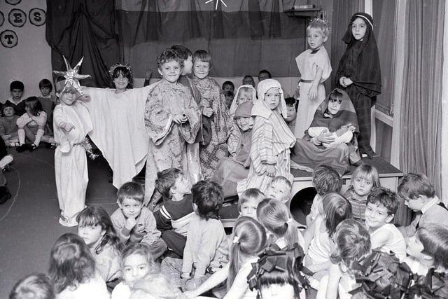 Northfield School's nativity from 1996. Feels like yesterday. Are you featured?