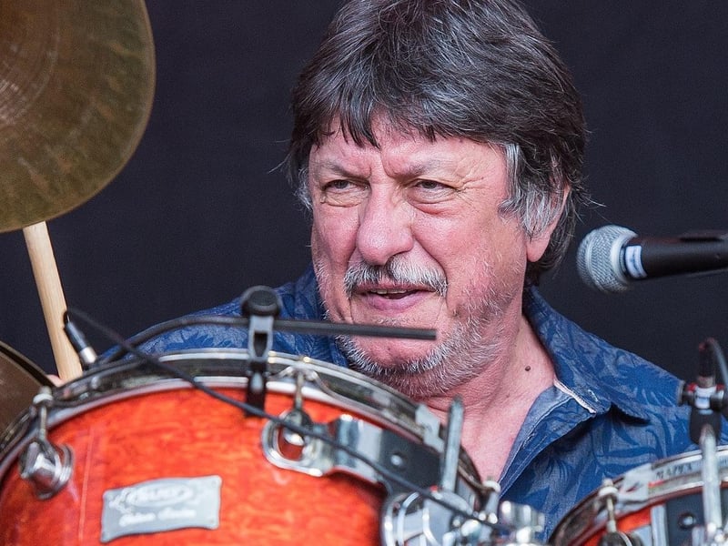 This music producer and drummer played in blues rock band Ten Years After, who played at Woodstock festival in 1969. Ric went to Sherwood Hall School, where youngsters would crowd around his old school photos which had been taken when he was there just a few years earlier.