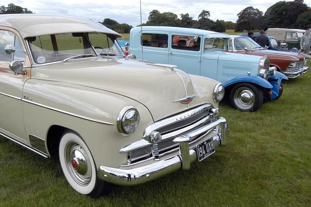 Notts Classic Car and Motorcycle Show at the Thoresby Estate.
