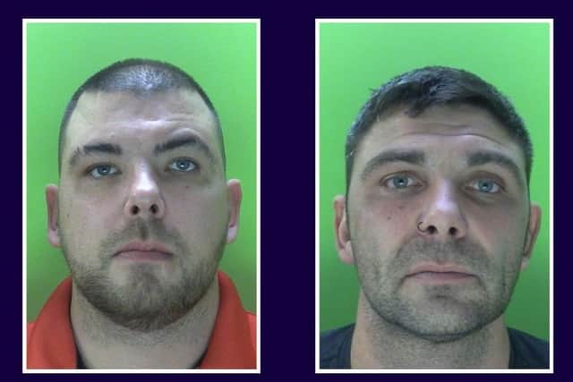 Robert (left) and Samuel Kelham have both been jailed. Photo: Nottinghamshire Police
