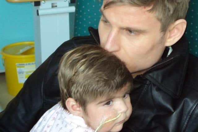 Scott Bennett tells how his daughter fell ill with a rare genetic condition